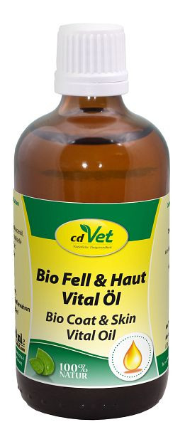 cdVet Bio Fell & Haut Vital Öl 100ml, 4146