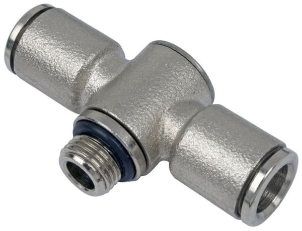 timmer BK-TSH-4-M5-MSv, T-Schwenkverschraubung, zylindrisch mit Hohlschraube, Schlauch-Ø: 4 mm, Gewinde: M5, VE: 10 Stück, 03670120