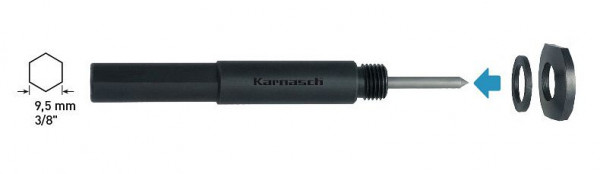 Karnasch Halter für Lochsäge Mini-Cut d= 6-20 mm, VE: 3 Stück, 210002