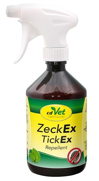 cdVet ZeckEx 500ml, Länge: 7,6 cm, Breite: 7,6 cm, Höhe: 21,3 cm, 753