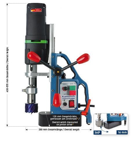 Karnasch Kernbohrmaschine KATSV55 SENSOR 230 Volt Europe-Version, 208026010