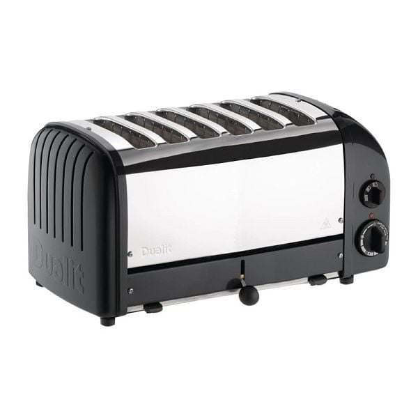 Dualit Toaster 60145 schwarz 6 Schlitze, E267