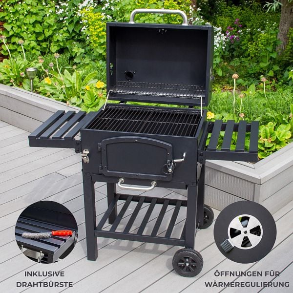 Monster XL Holzkohlegrill Smoker, 29203