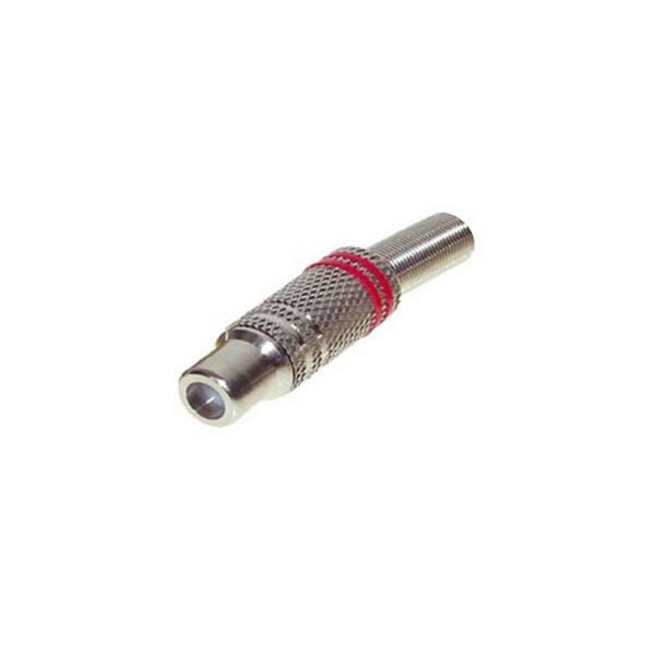 S-Conn Cinchkupplung Metall 6mm, rot, 52001-R