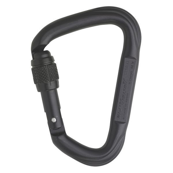 AustriAlpin Karabiner 2800 EVO, Schraubverschluss, eloxiert, VE: 40 Stück, KW11B-X