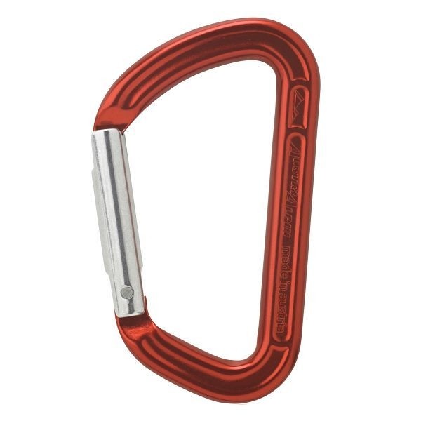 AustriAlpin Karabiner, gerader Schnapper, VE: 500 Stück, rot, ZA01B-R