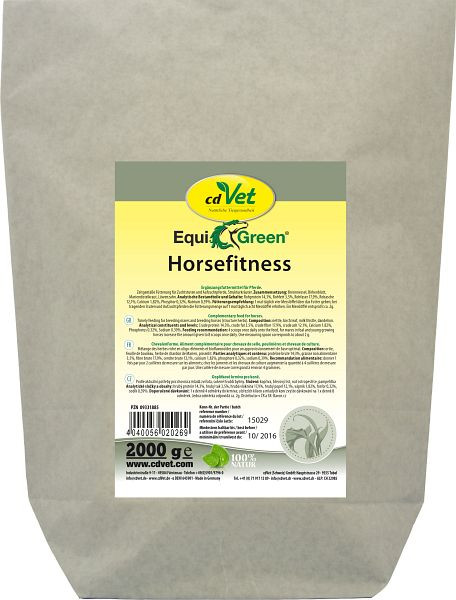 cdVet EquiGreen Horsefitness 2 kg, 2026