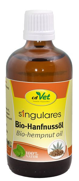 cdVet Singulares Bio-Hanfnussöl 100ml, 1566