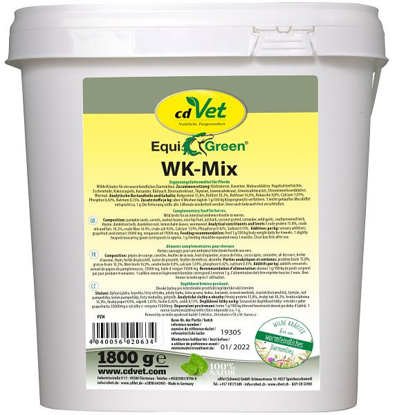 cdVet EquiGreen WK-Mix 1,8 kg, 2063