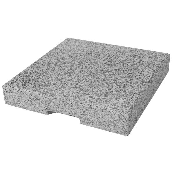 doppler Granit Design-Platte ECO 55kg grau, 85599DPE55