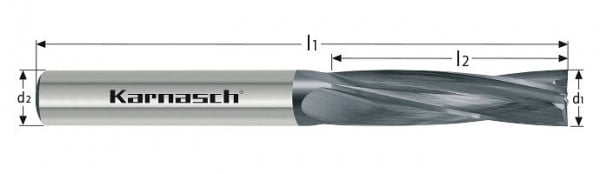 Karnasch VHM - Schlichtfräser 'UGT' d= 3,0/L2= 10/Z=4 DCA06 Plus, 29030503001004