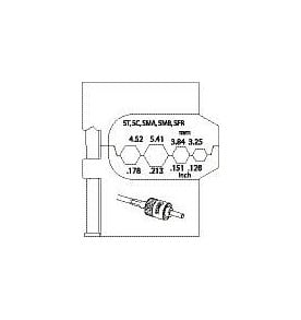 GEDORE Modul-Einsatz für Lichtwellenleiter LWL, 1830678