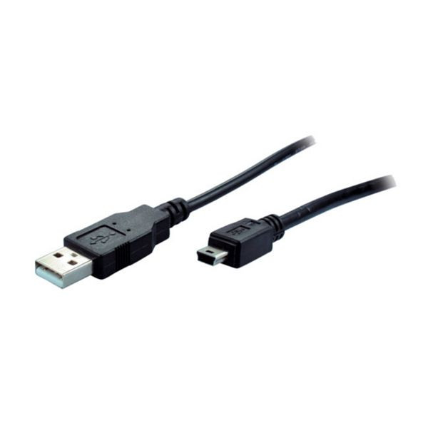 S-Conn USB-Mini Kabel, USB-A-Stecker auf USB-B-Mini 5-pin Stecker, USB 2.0, 3,0m, 77163