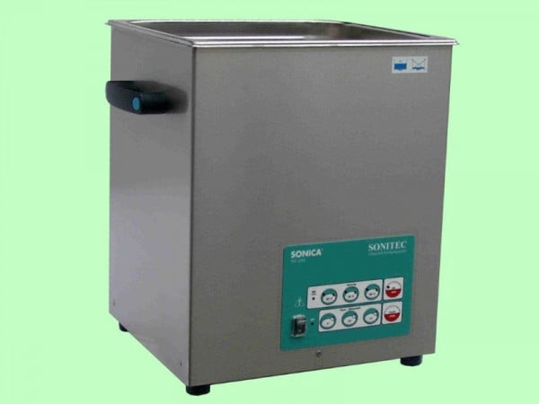 SONITEC Ultraschall Kompaktwanne 18 Liter, Regeltemperaturen: 40°C, 50°C oder 60°C, 4300ETH