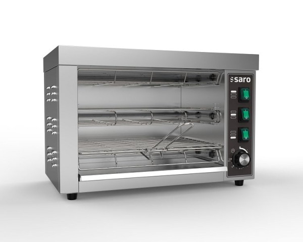 Saro Doppelter Quarzröhren-Toaster Modell ALIVA, 443-2107