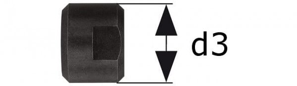 Karnasch 4x Torx Befestigungsschrauben M2,5 (Set 4 Stück) für Art: 201787 045 + 201776 045, VE: 3 Stück, 201787120