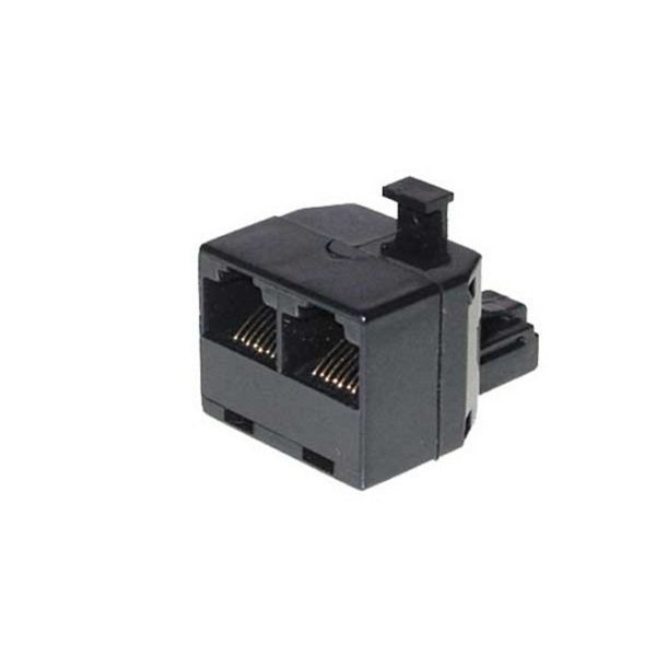 shiverpeaks BASIC-S, Modular-IN-line Adapter-Verbinder - RJ45 Kupplung - 2 x RJ45 Kupplung, 8/8 - 2 x 8/8, 1:1 belegt, ungeschirmt, BS71230-8