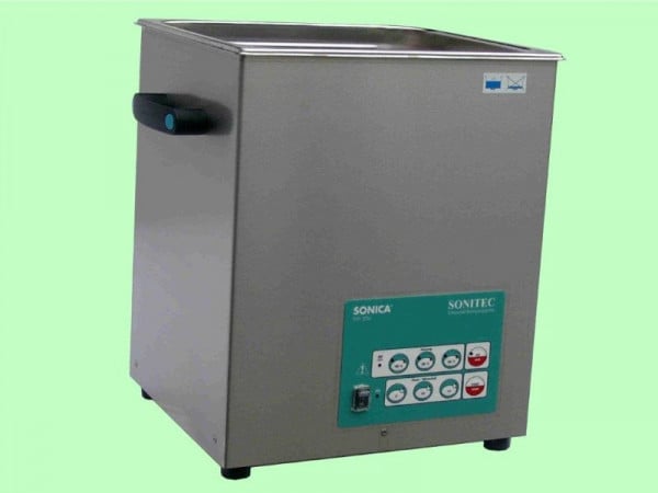 SONITEC Ultraschall Kompaktwanne 14 Liter, Regeltemperaturen: 40°C, 50°C oder 60°C, 4200ETH