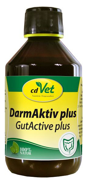 cdVet DarmAktiv plus 250ml, Länge: 6,2 cm, Breite: 6,2 cm, Höhe: 13,2 cm, 562