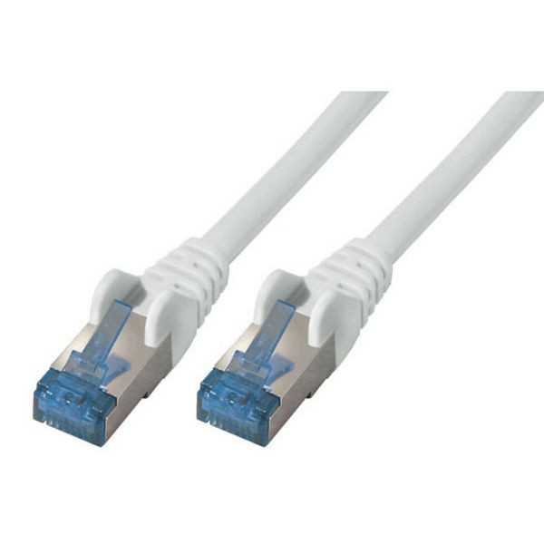 shiverpeaks BASIC-S, Netzwerkkabel-Patchkabel, cat 6A, S/FTP, PIMF, weiß, 0,5m, BS75711-0.5W