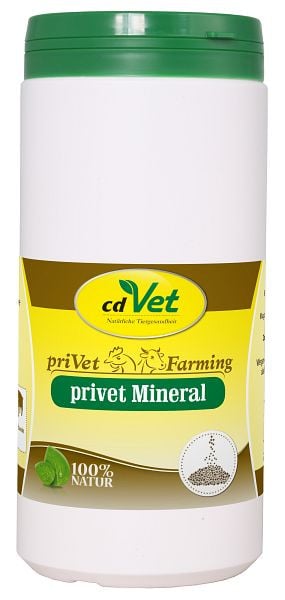 cdVet privet Mineral 1 kg, Länge: 9,9 cm, Breite: 9,9 cm, Höhe: 22,2 cm, 4800