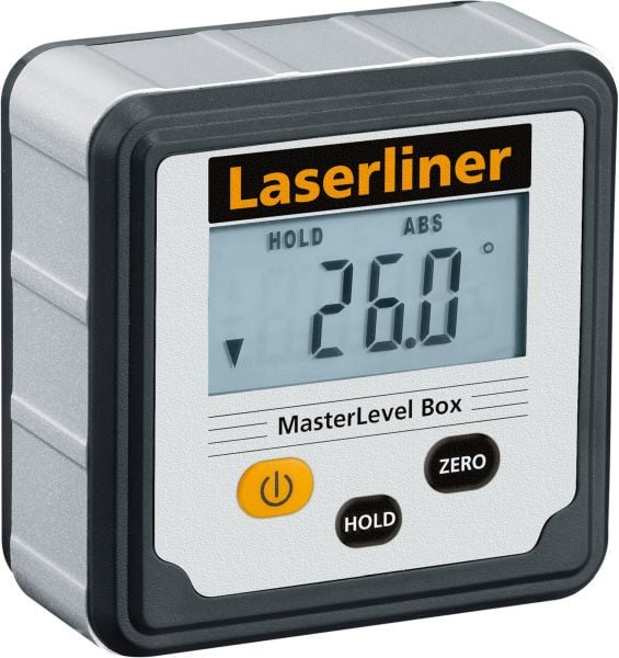 Laserliner MasterLevel Box Digitale Wasserwaagen, 360°-Winkelanzeige, VE: 5 Stück, 081.260A