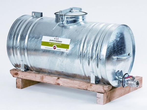 Growi Wasserfaß 600 Liter, mit Holzkufen, 10030030