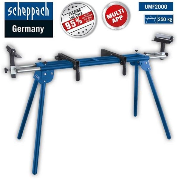 Scheppach Arbeitstisch UMF2000, mit ergonomischer Arbeitshöhe, 5907102900