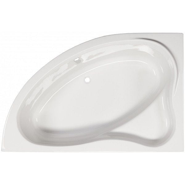 Sanotechnik Badewanne-KRK links, 150x98x40cm, weiß, 406010