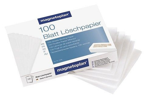 Magnetoplan Löschpapier für magnetoplan Tafellöscher (12295), 12296