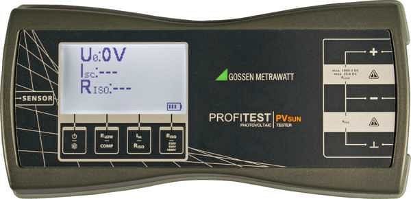 Gossen Metrawatt PV SUN PACKAGE, M360E