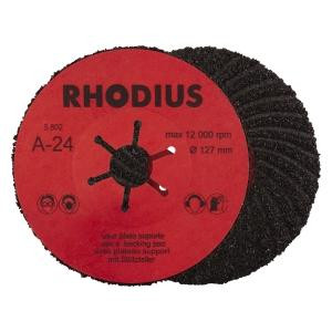 Rhodius PROline SFA Fiberscheibe, Durchmesser [mm]: 125, Bohrung [mm]: 22.23, VE: 25 Stück, 300462