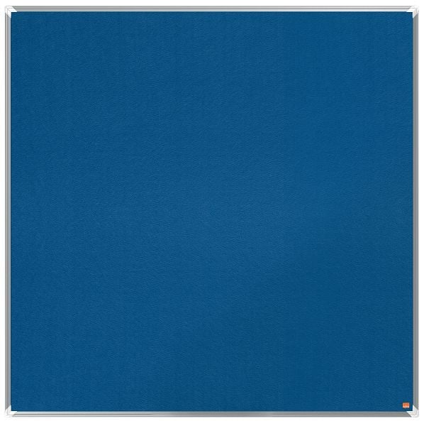 Nobo Premium Plus Filz-Notiztafel 120 x 120 cm, Farbe: Blau, 1915190