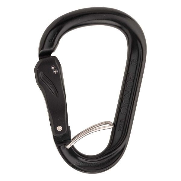 AustriAlpin Karabiner HMS RONDO Slide-Autolock Selfie, hardcoated, VE: 20 Stück, KR43H-XS