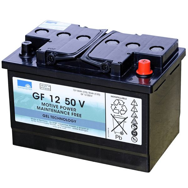 EXIDE Batterie GF 12050 V G, dryfit-Traktion, absolut wartungsfrei, 130100006