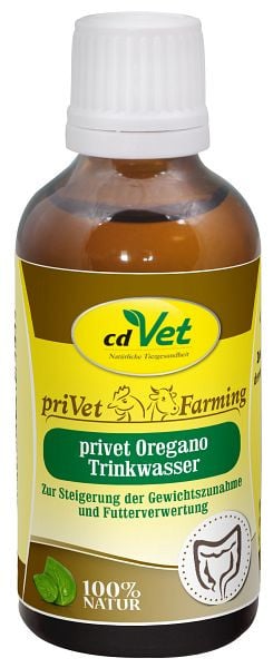 cdVet privet Oregano Trinkwasser 50ml, 4819