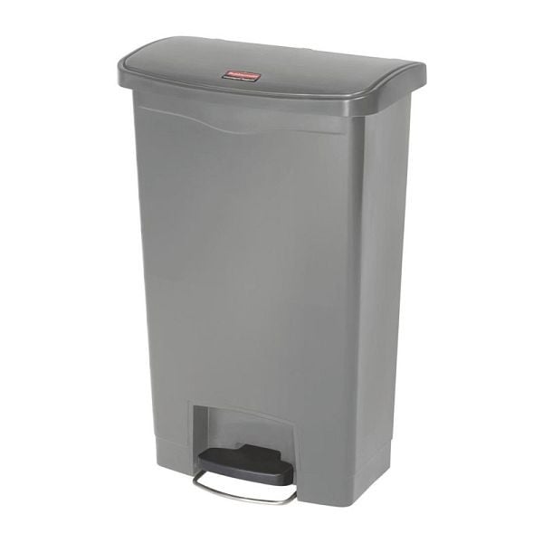 Rubbermaid Slim Jim Treteimer Grau 50L, DY115