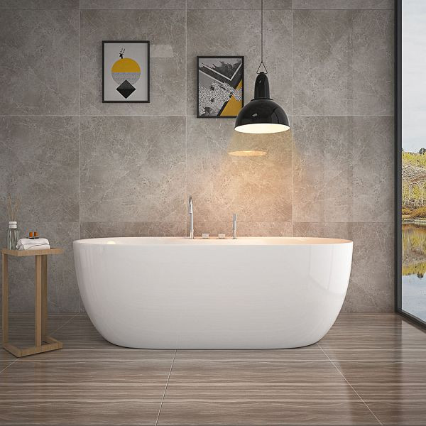 HOME DELUXE Badewanne LENI mit Armatur, 49526