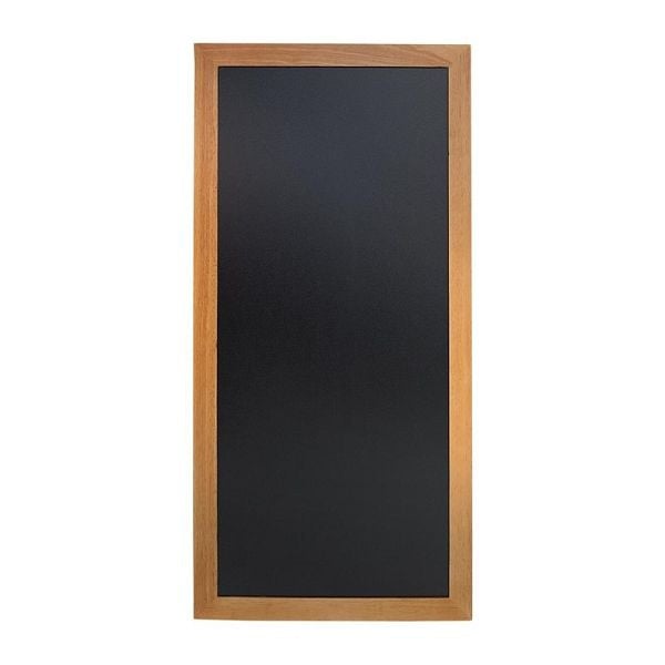 Securit lange Wandtafel Teakoptik 120 x 56cm, Y860