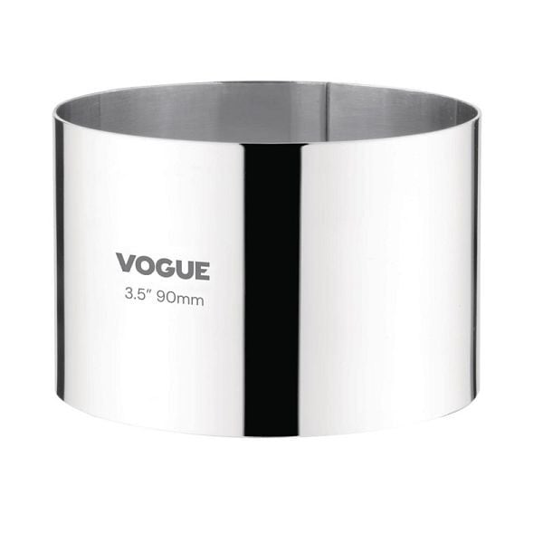 Vogue Moussering Edelstahl 6 x 9cm, CC058