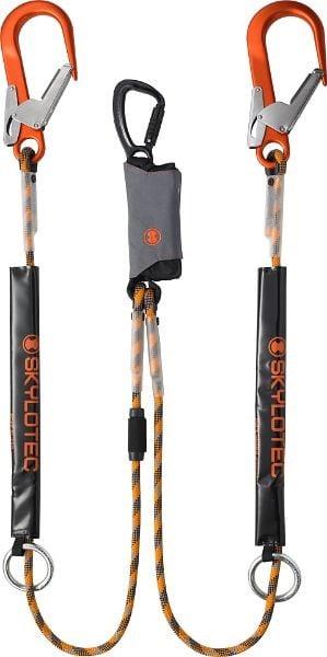 Skylotec Y-Tie Back mit Seil, Ropeguard SKYSAFE PRO TIE BACK Y SEIL, STAK / Knoten, L-0580-1,8