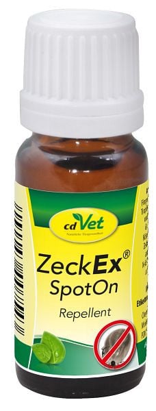 cdVet ZeckEx SpotOn 10ml, Länge: 2,4 cm, Breite: 2,4 cm, Höhe: 7,1 cm, 754