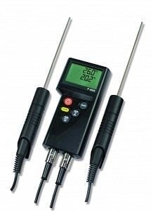 DOSTMANN P4005 Profi-Thermometer, 2-Kanal, für PT100 Sensoren, 5000-4005