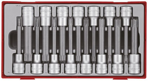 Teng Tools 1/2"-Lang-Schaft- & XZN-Bit-Steckschlüssel-Set, TT1, 15 Teile, TTRS15