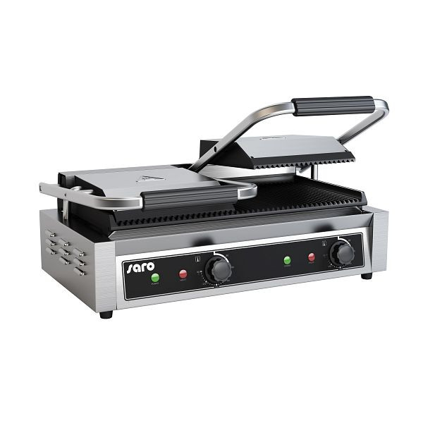 Saro Kontaktgrill Modell PG 2, Edelstahl, 443-1010, 4017337035731