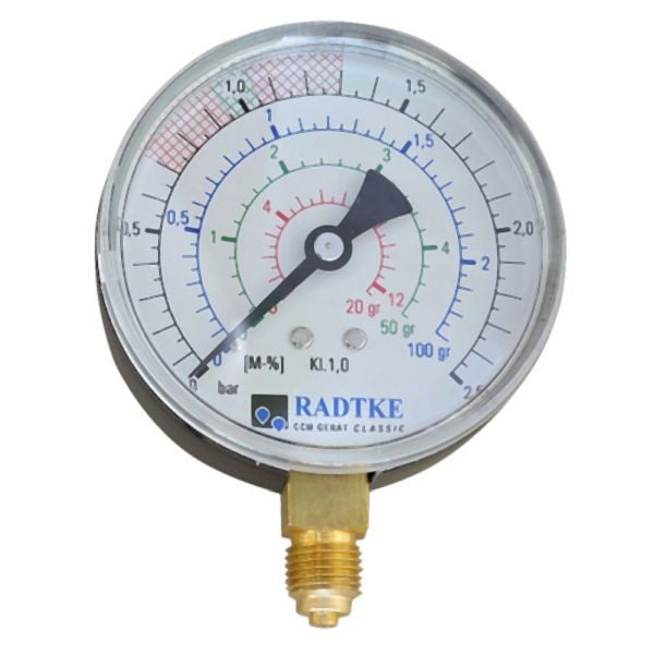 Karl Dahm Analogmanometer zu CM-Feuchtemessgerät, 21672