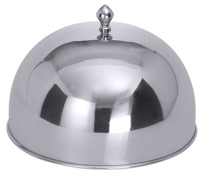 Contacto Speiseglocke 23,6 cm mit Edelstahl-Knopfgriff, 6880/240