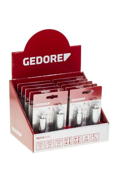 GEDORE red Display Reduzier-/Vergrößerungs-Adapter 10-teilig, 3301794