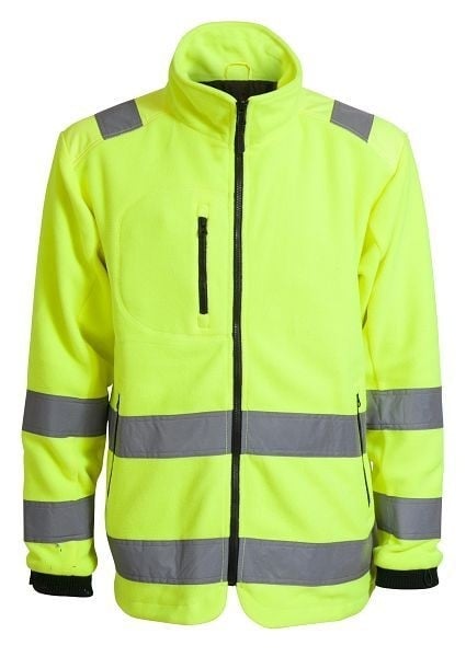 ELKA Visible Xtreme Zipp-In Fleece Farbe: Warngelb Größe: 2XL, 150014R040.2XL