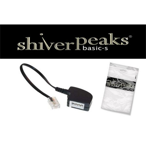 shiverpeaks BASIC-S, Western-Stecker 8/4 auf TAE U-Kupplung, 0,2m, BS71041-1